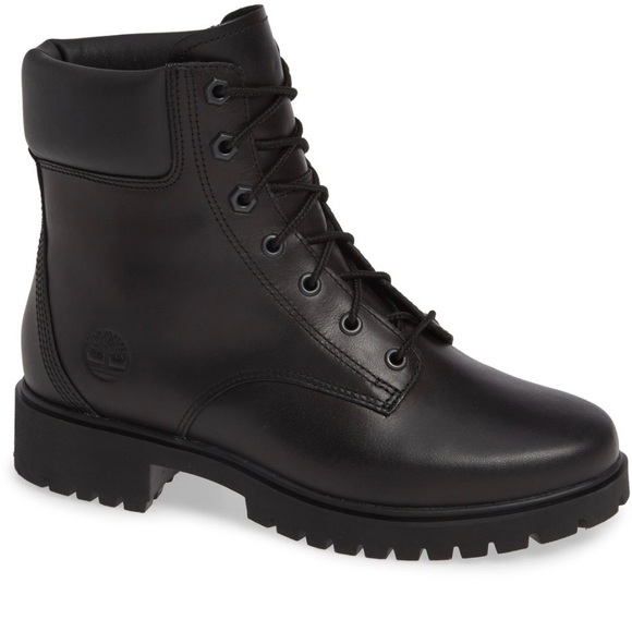 Timberland Jayne 6-Inch Waterproof Boot in black leather - Picture 2 of 15